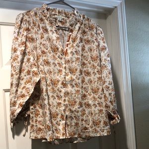 NWT Sundance peasant top